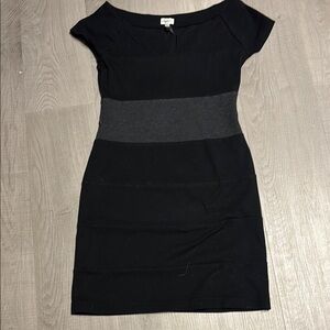 Dynamite Black and Gray dress